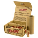 Raw Classic 3 Meters Rolls & 30 Prerolled Tips Masterpiece